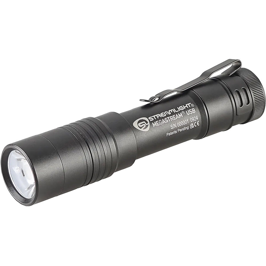 Streamlight Megastream Rechargeable USB Flashlight - Front View
