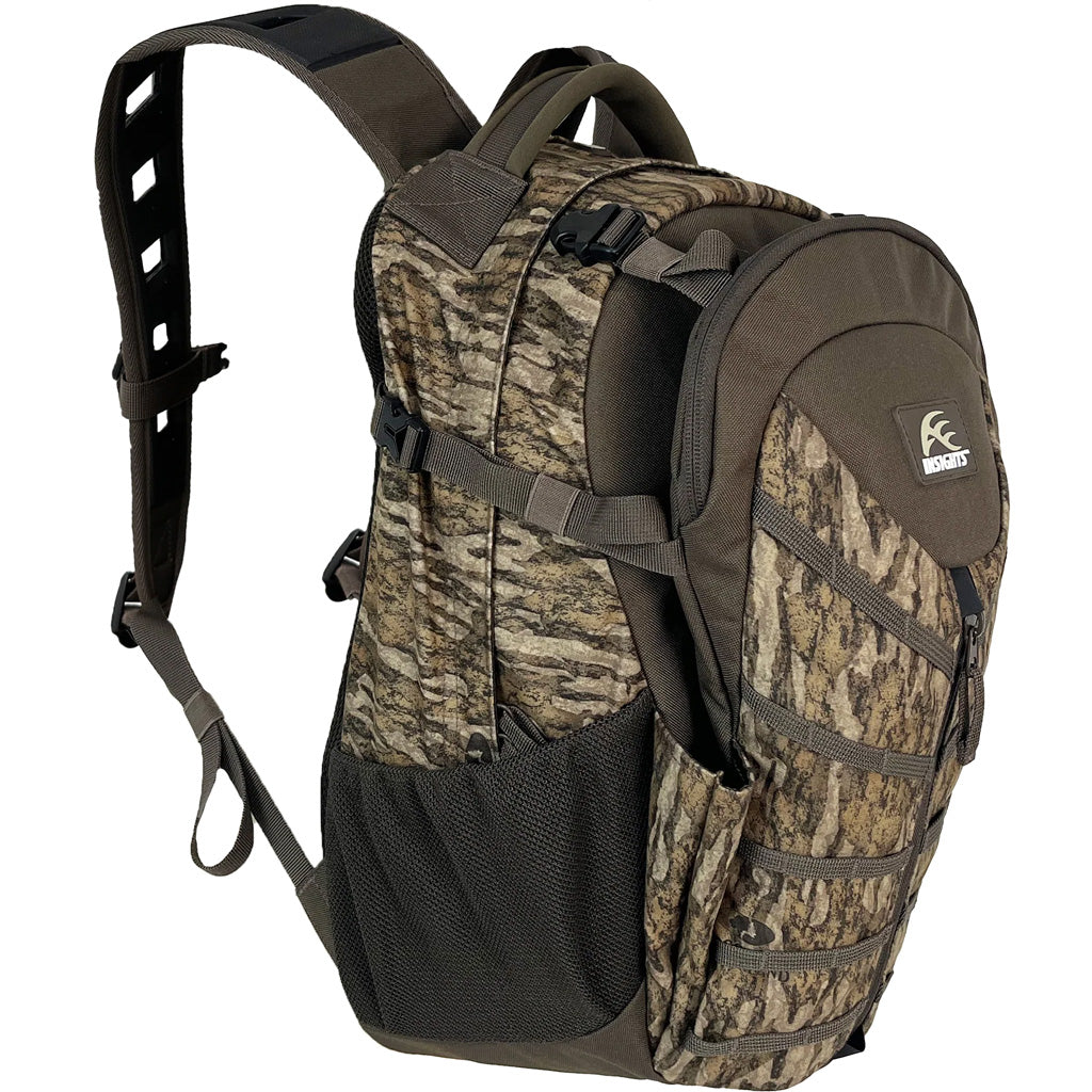 Frogg Toggs Insight Drifter V2 Lightweight Day Pack in Mossy Oak Bottomlands Camo - Front View