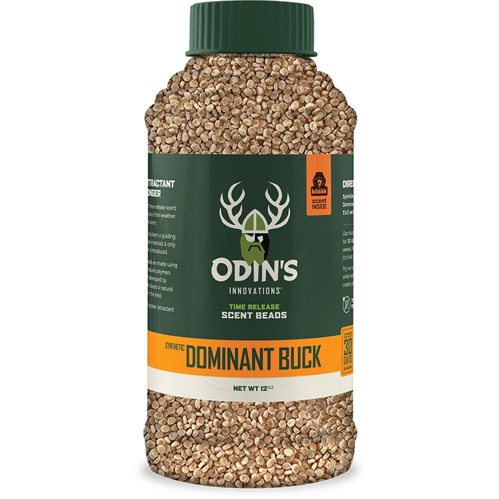 Odin's Innovations Dominant Buck Scented Beads - Front View