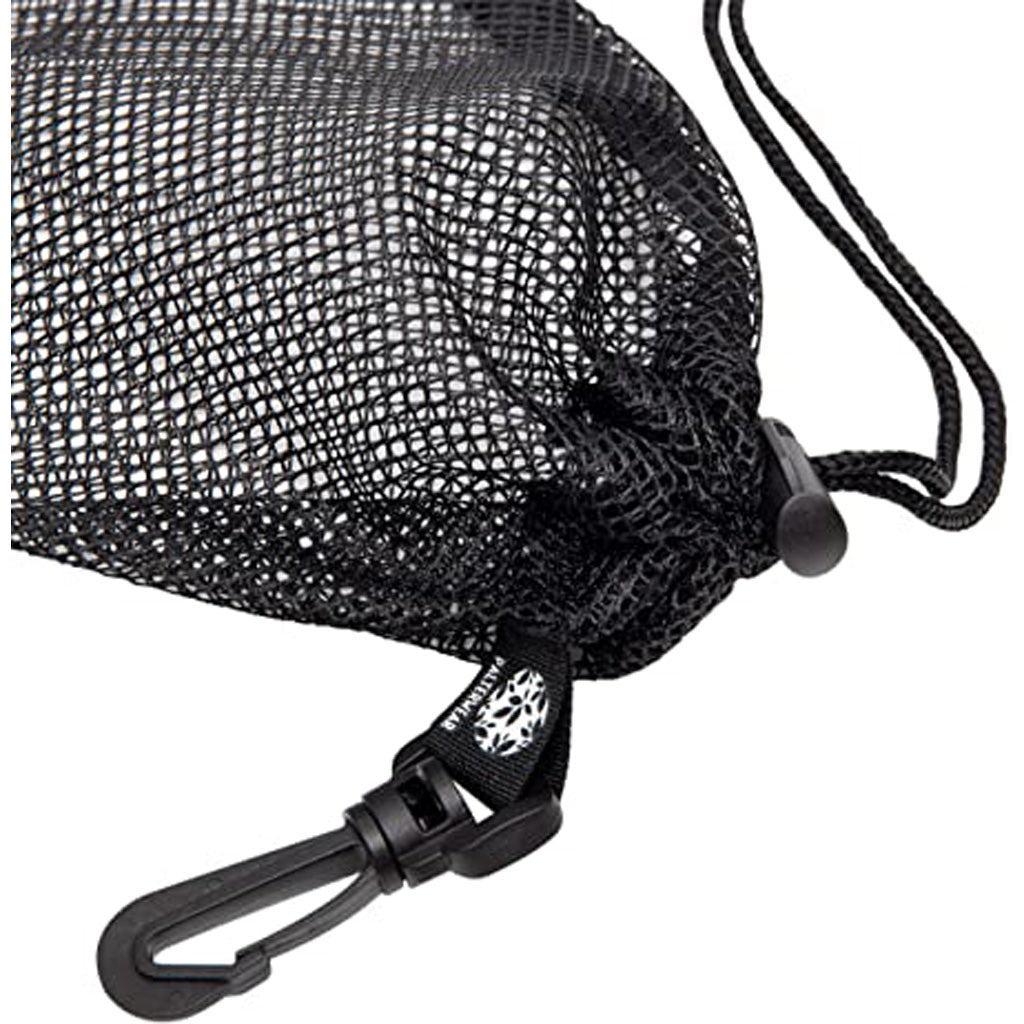 Odin's Innovations Mesh Drawstring Bag W/Clip - Front View