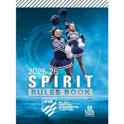 2025-26 Spirit Rules Book official NFHS cover