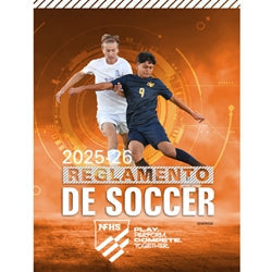 2025-26 Soccer Rules Book Spanish official NFHS cover