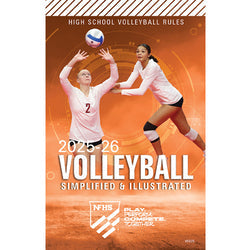 2025-26 Volleyball Simplified & Illustrated official NFHS cover