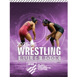 2025-26 Wrestling Rules Book official NFHS cover