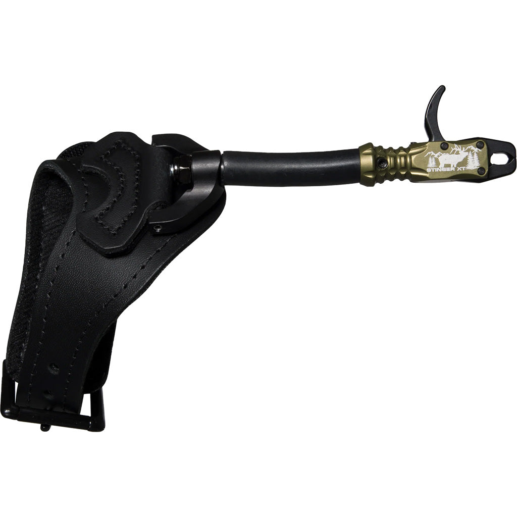 Tru Ball Stinger XT Tactical Bowhunting Release in XL Tube/Large Strap Velcro - Front View