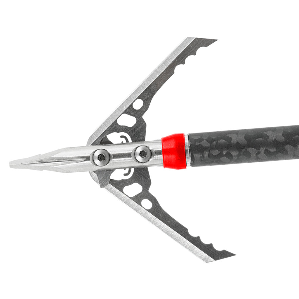 Rage Hypodermic Trypan NC Crossbow Broadhead - Front View
