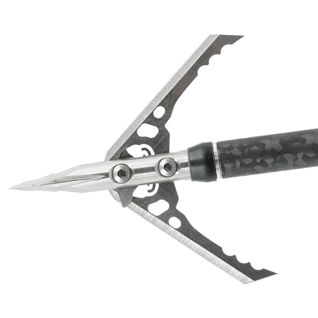 Rage Hypodermic Trypan NC Broadhead - Front View