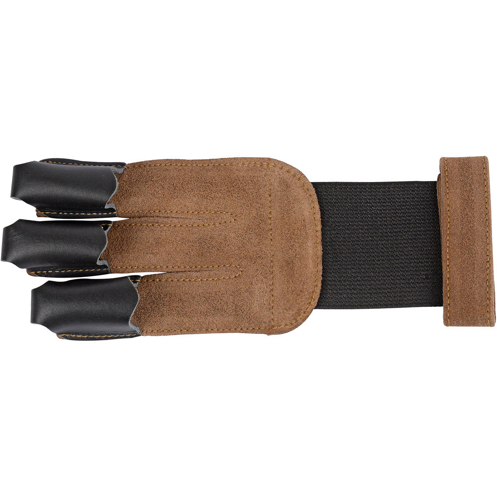 30-06 Leather Tip Shooting Glove 3 Finger in Small - Front View