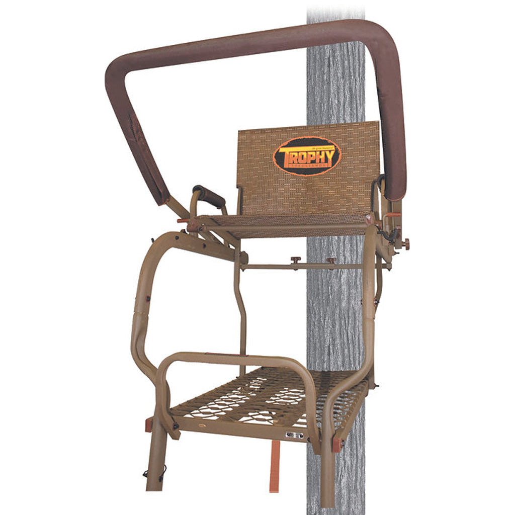 Trophy Treestands Mountaineer Ladderstand - Front View