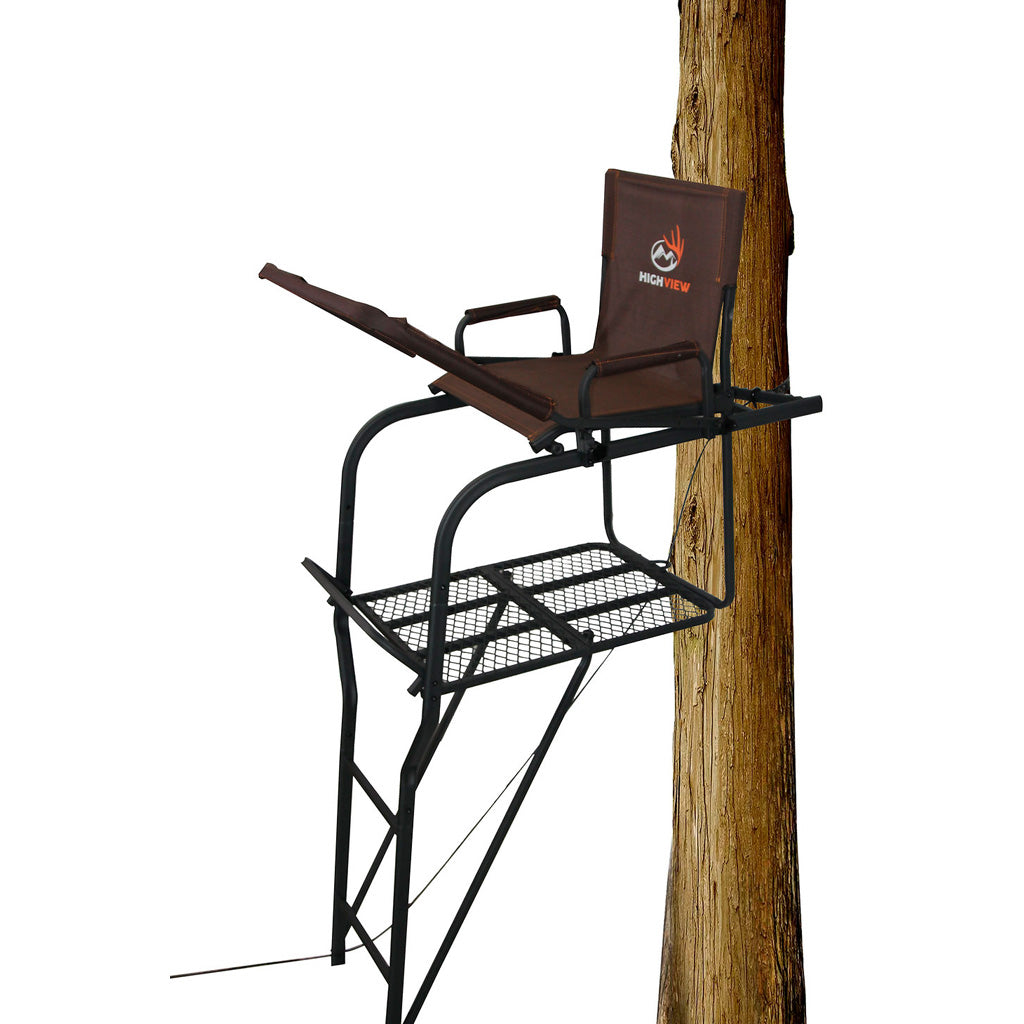 Trophy Treestands Maxgrip Elite Ladderstand - Front View