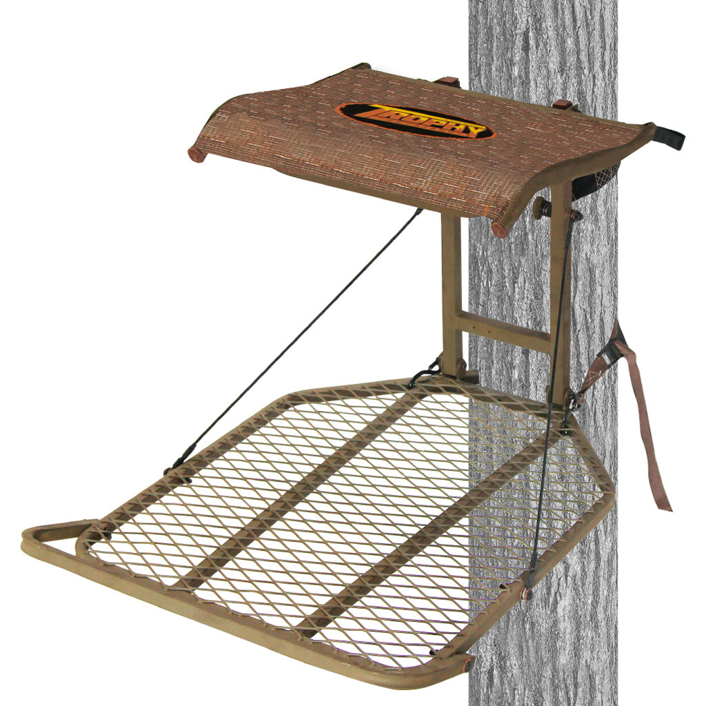 Trophy Treestands Explorer LT Hang On Stand - Front View