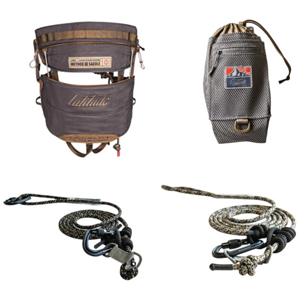 Latitude Outdoors Latitude Method 3 Saddle Starter Kit - Front View