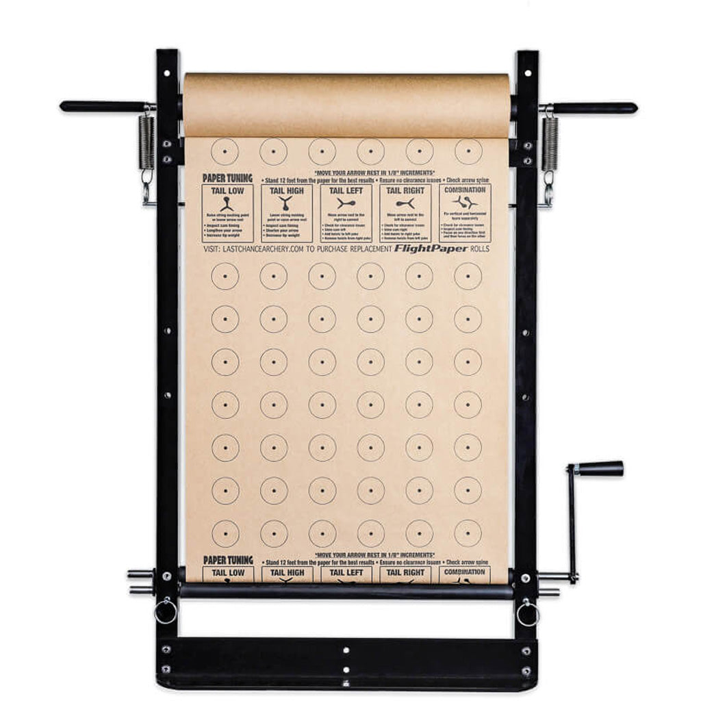 Last Chance Archery Last Chance Flight Check Paper Tuner - Front View