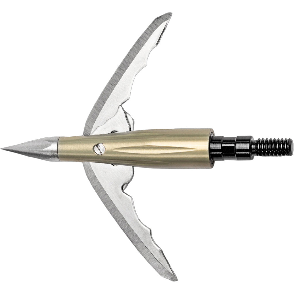 Bowmar Beast Mechanical Crossbow Broadhead in 100 gr. 2 in. 3 pk - Front View