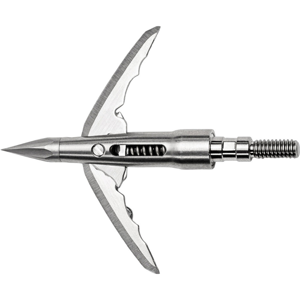 Bowmar Beast Mechanical SS Crossbow Broadhead - Front View