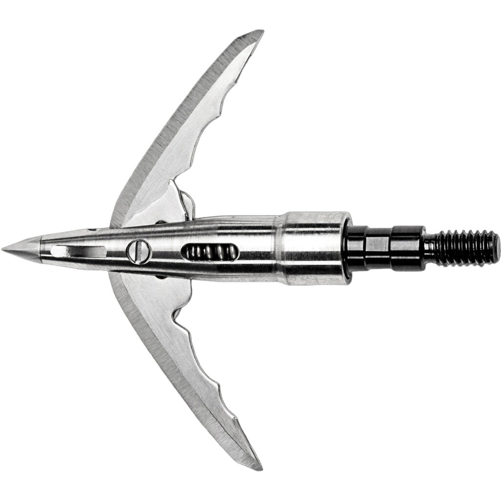 Bowmar Beast Mechanical Titanium CB Broadhead in 100 gr. 2 in. 3 pk - Front View