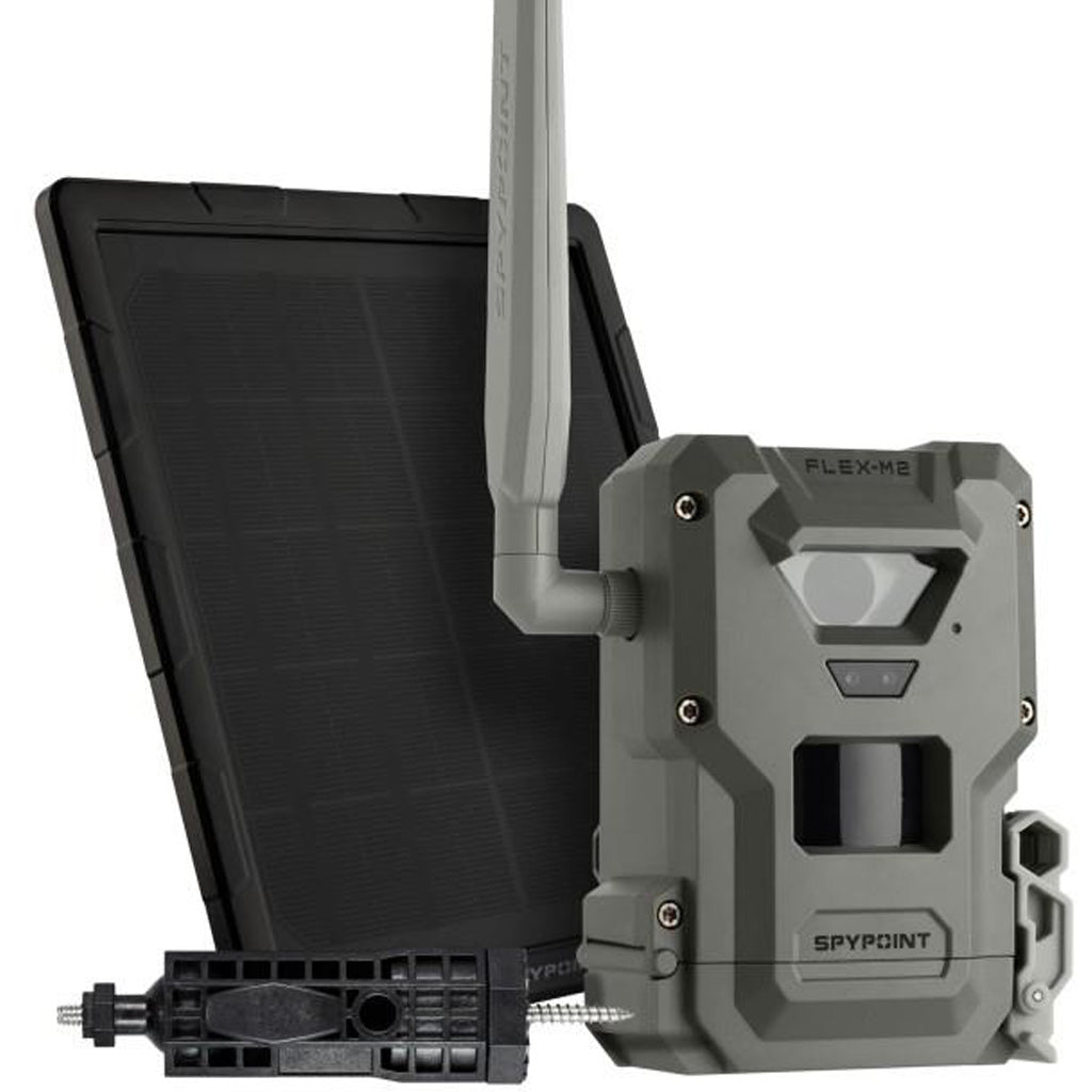 Spypoint Flex M2 w/Solar Bundle Cellular Camera - Front View