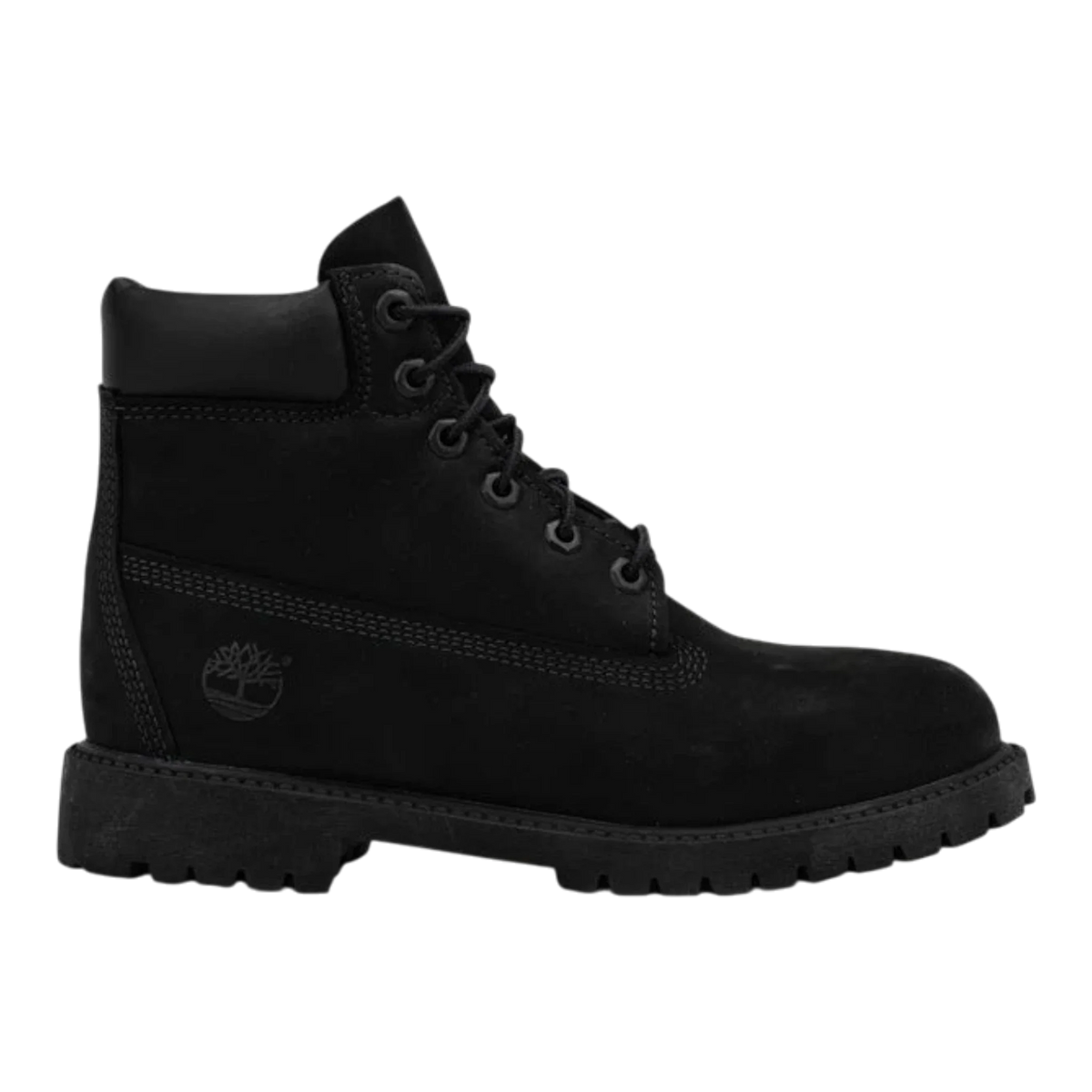 Timberland 6-Inch Premium Waterproof Toddlers' (TD) Boots — Black Nubuck