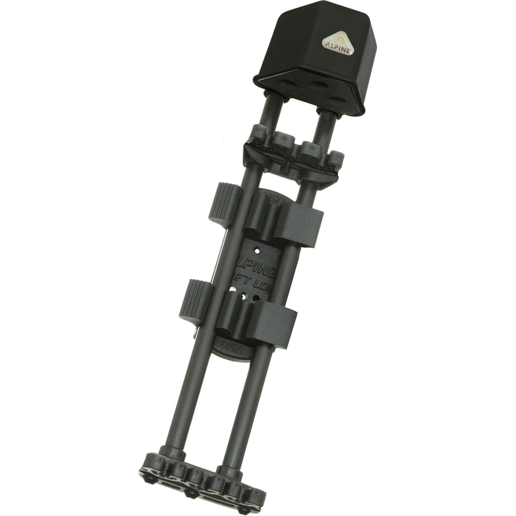 Alpine Soft Loc Classic 3 Arrow Quiver in Black - Front View