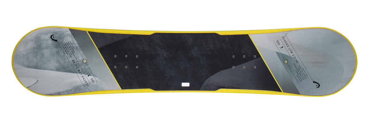 HEAD FLOCKA LFW 2.0 4D Junior Snowboard in Gray - top view