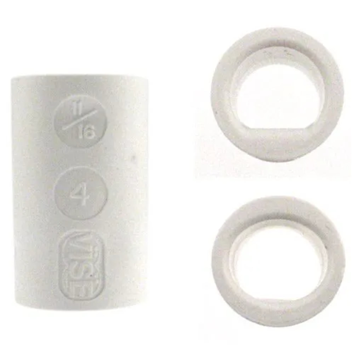 Vise Grip Power Lift & Oval P/O White Bowling Finger Grip Single - front view