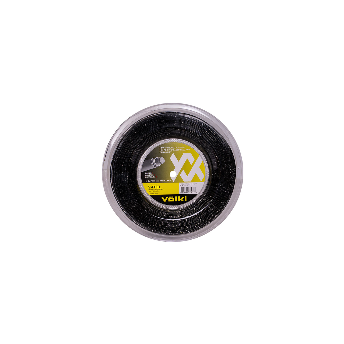Volkl V-Feel 16 Reel Black Multifilament Tennis product image