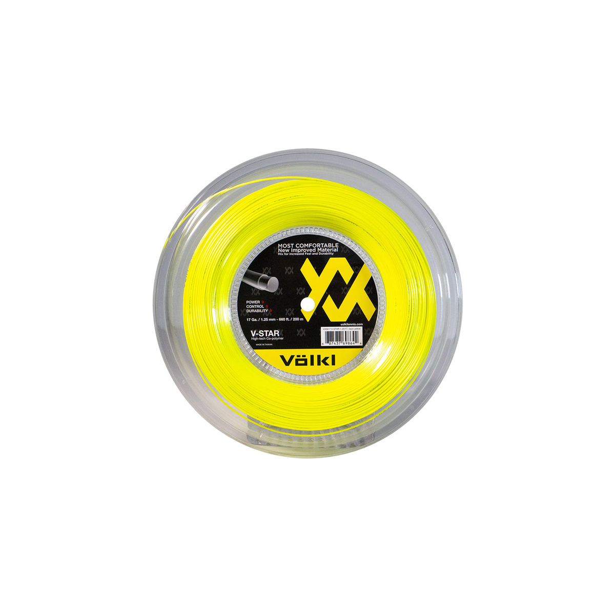 Volkl V-Star 17 Silver Reel Tennis product image