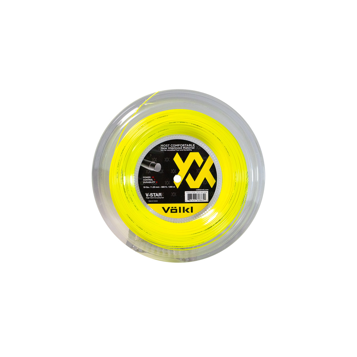 Volkl V-Star 18 Silver Reel Tennis product image