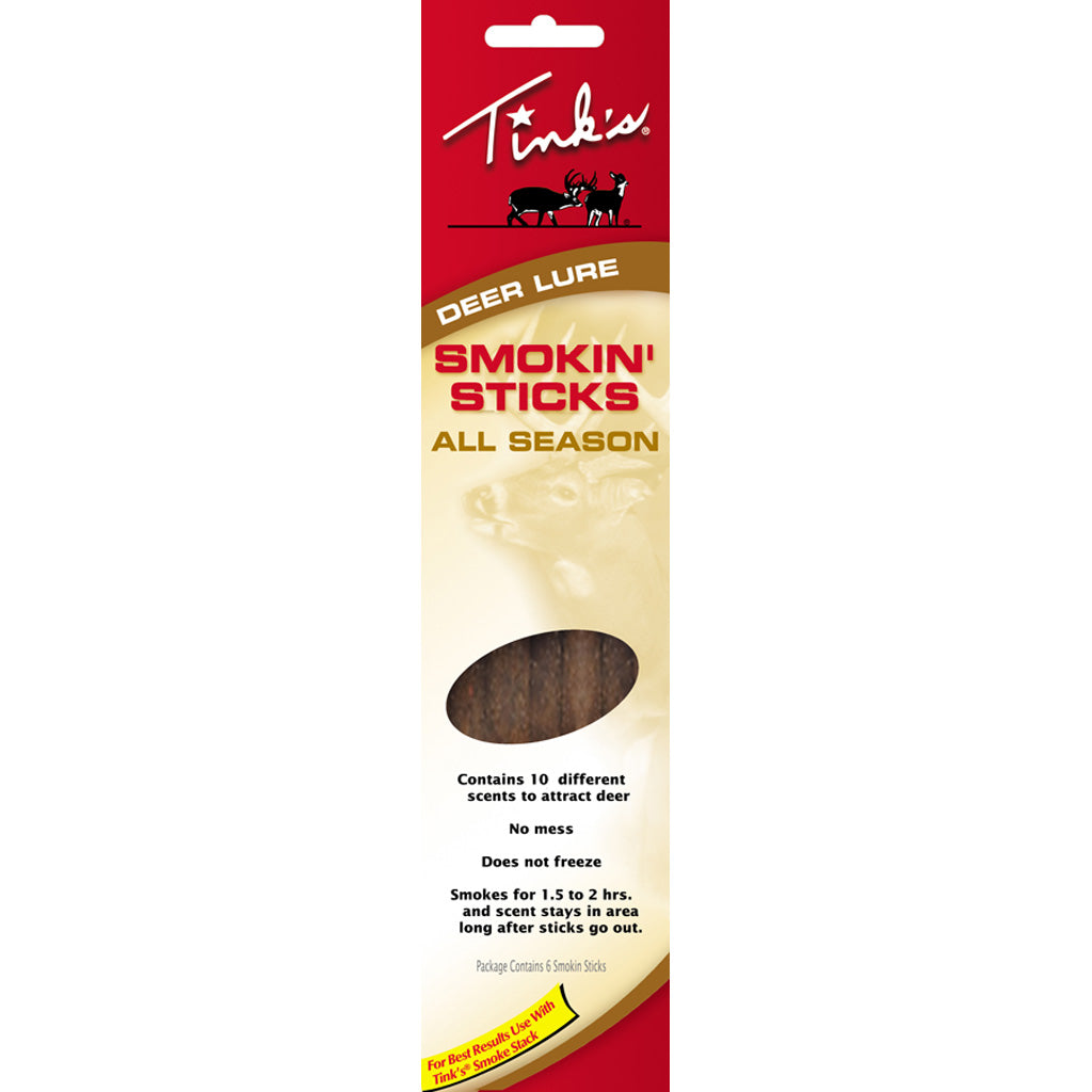 Tinks Smoke Sticks Deer in Deer 6 pk. - Front View