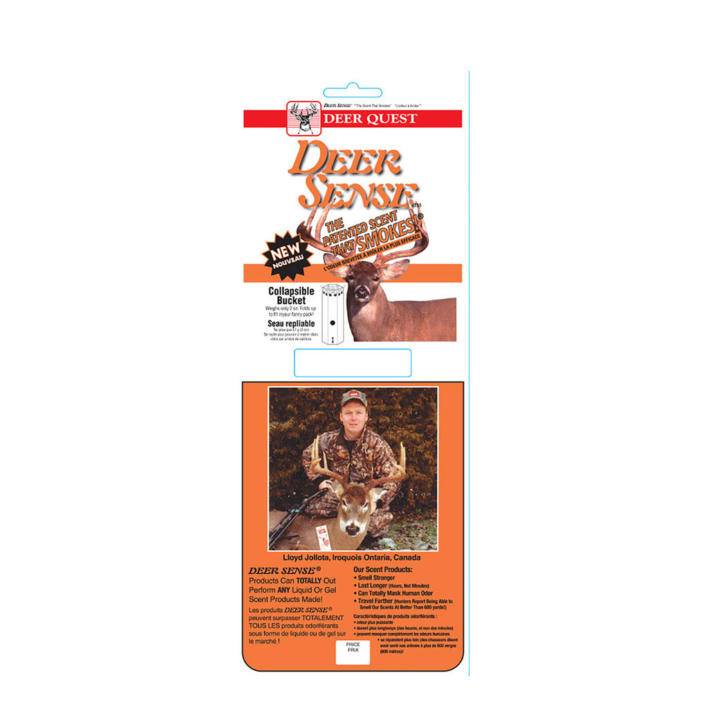 Deer Quest Collapsible Bucket - Front View
