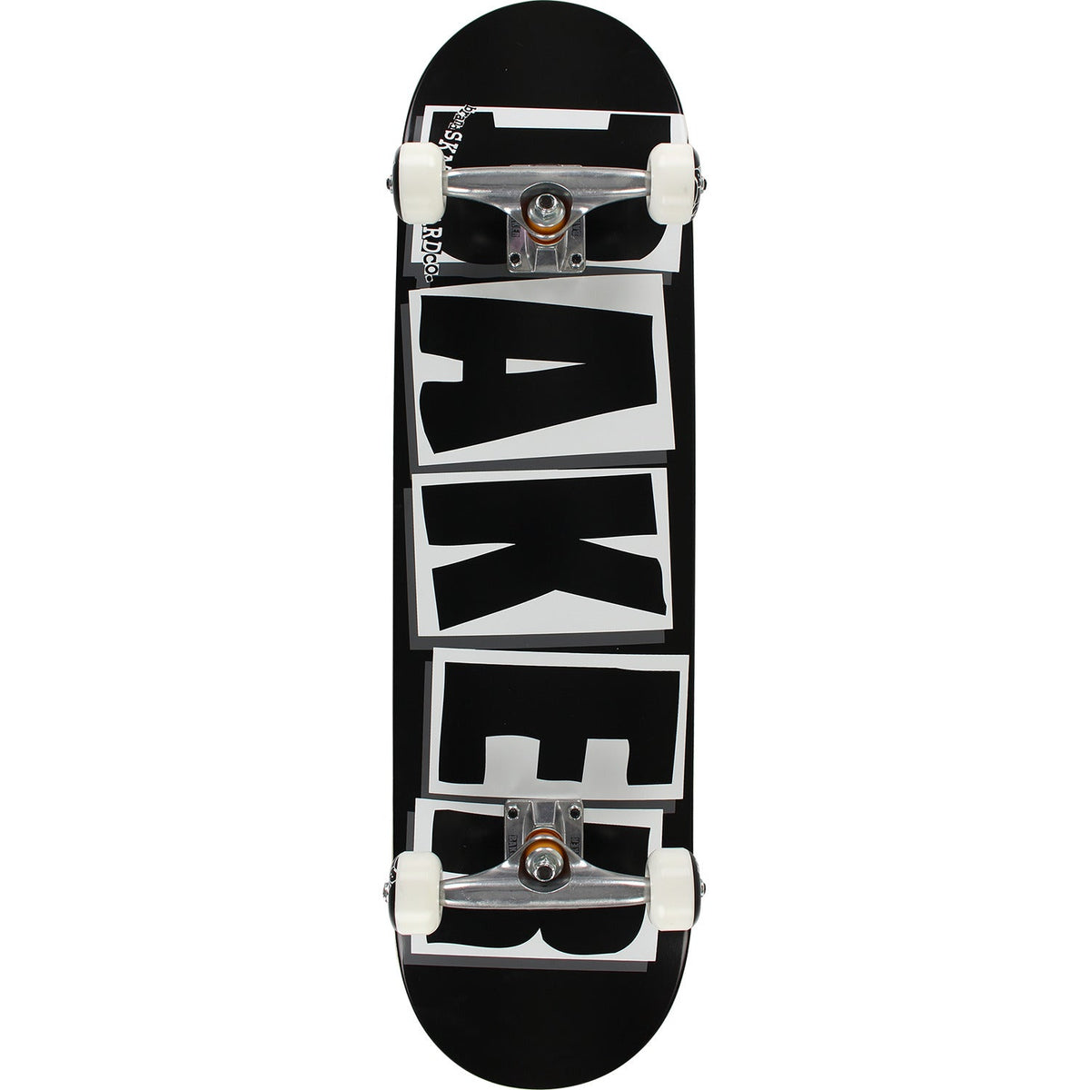 Baker Brand Logo Complete Skateboard - 8.25" Black/White