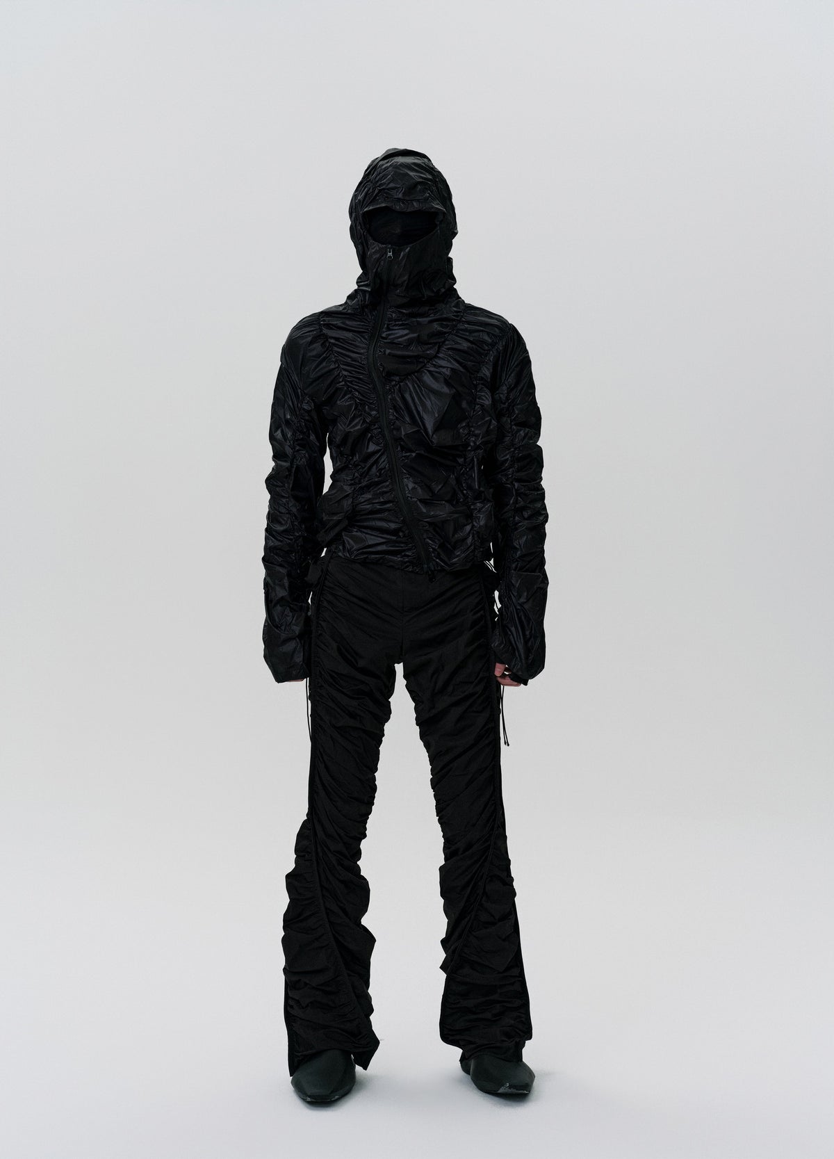 25SS RUIN WRINKLE DARK HOODED SHELL