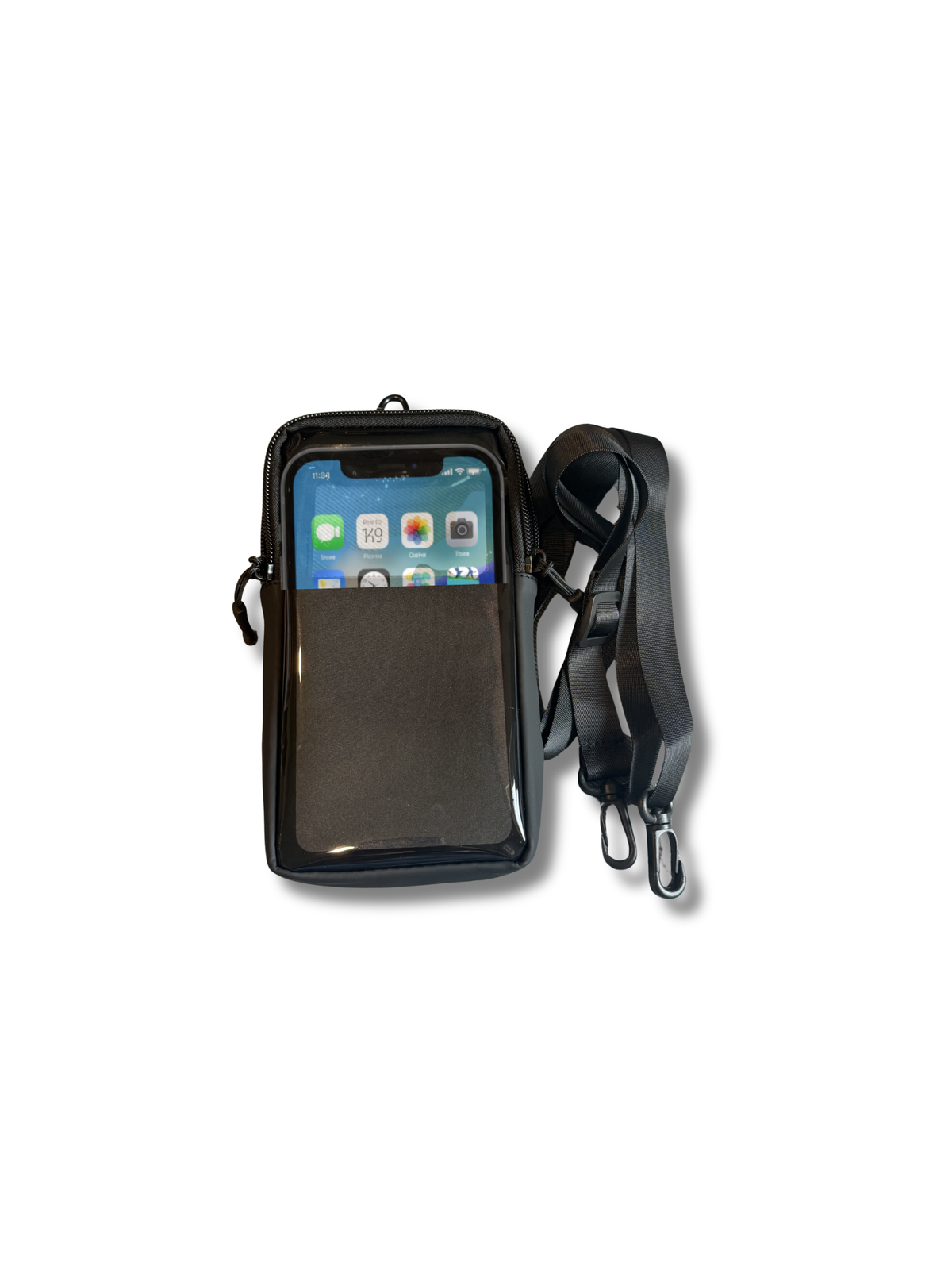 Clear Phone Pouch with Bike & Armband Velcro Mount