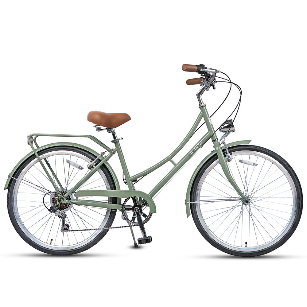 AVASTA 26" 6-Speed Hybrid Cruiser Bike for Teens & Adults - Astrid