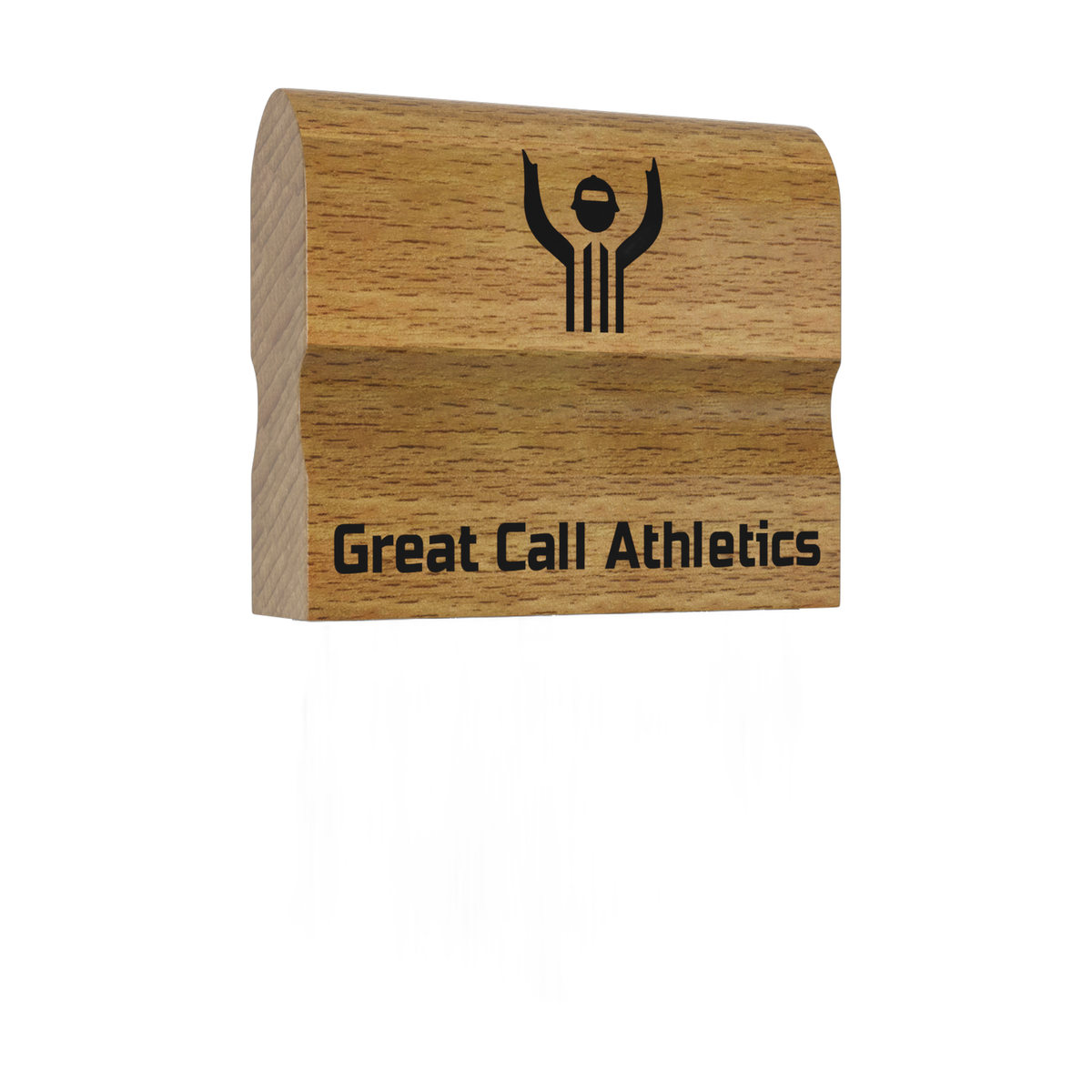 Great Call Athletics Pro Umpire Wooden Home Plate Brush