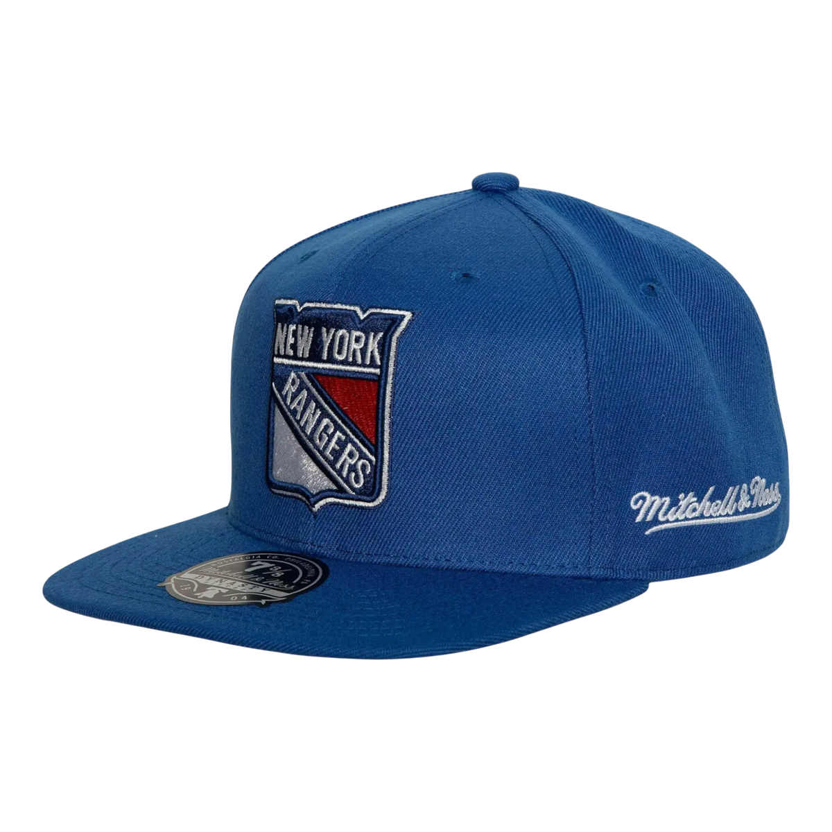 Mitchell & Ness NHL New York Rangers Vintage Men's Fitted Hat — Blue