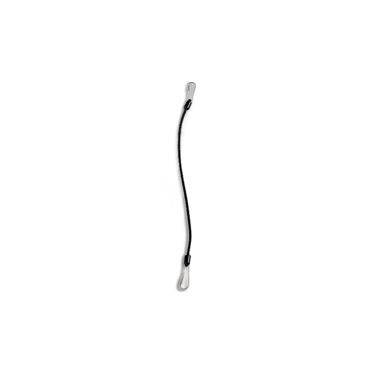 SMITTY ACS-601 Black 7 1/2" Double Clip Lanyard Referee Officials Choice product image