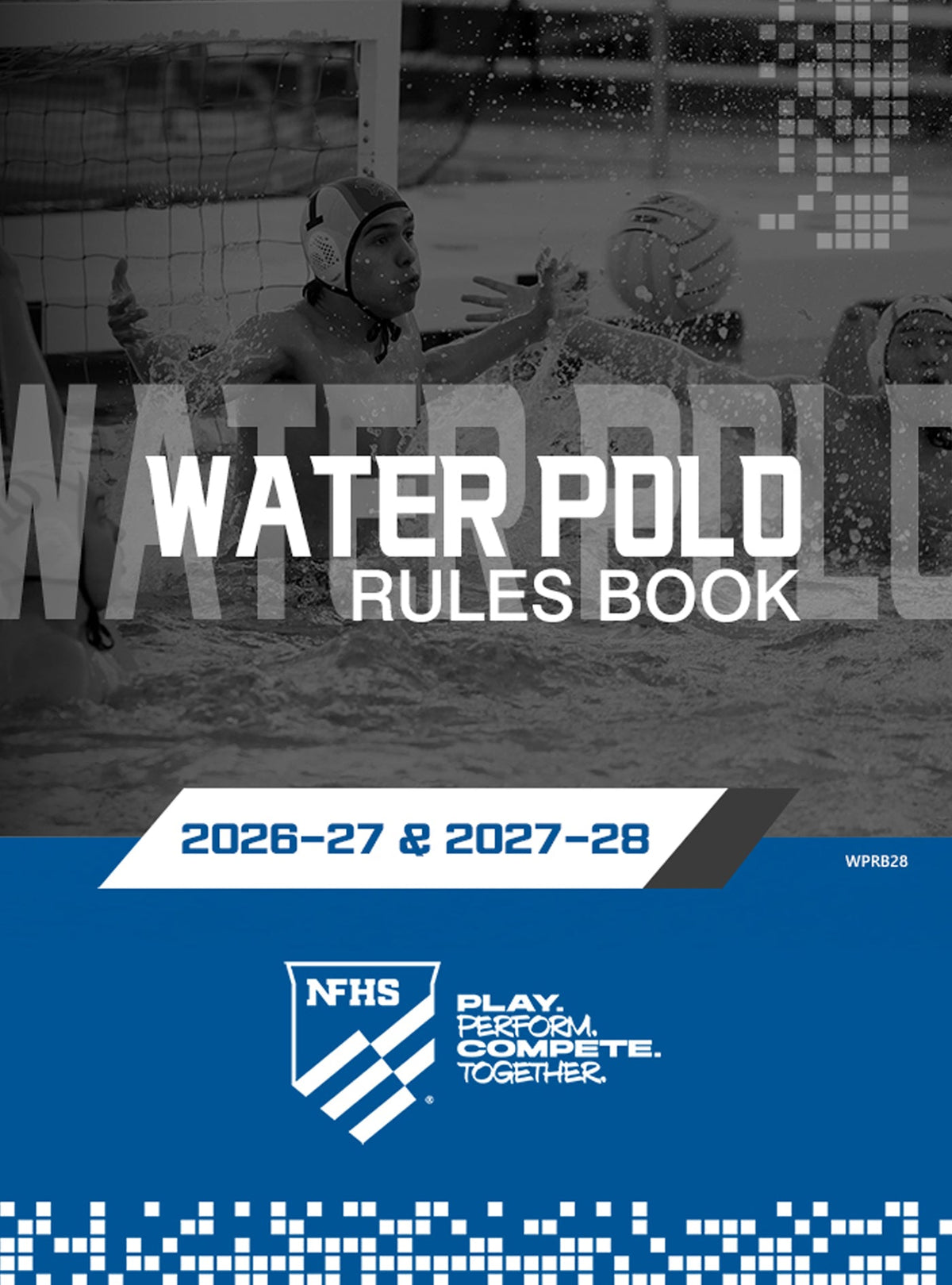 2026-27 & 2027-28 Water Polo Rules Book official NFHS cover