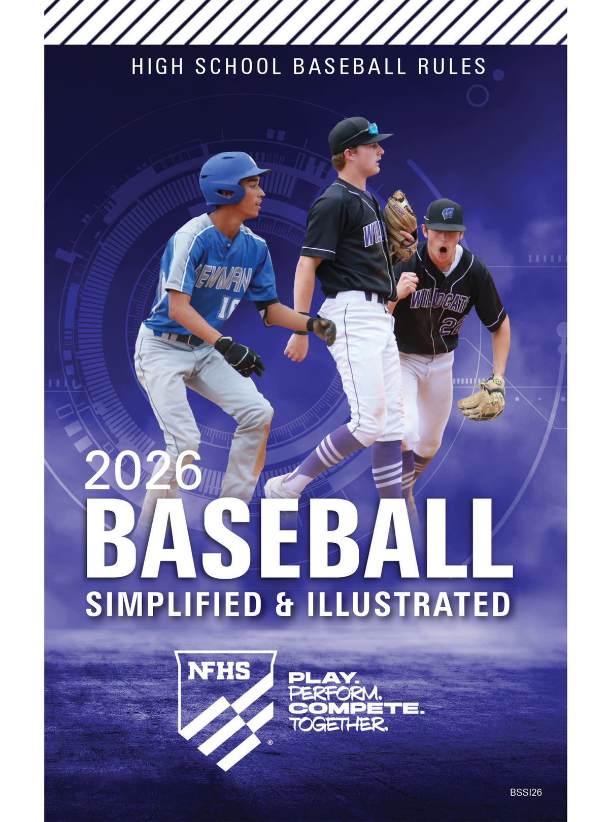 2026 Baseball Simplified & Illustrated official NFHS cover