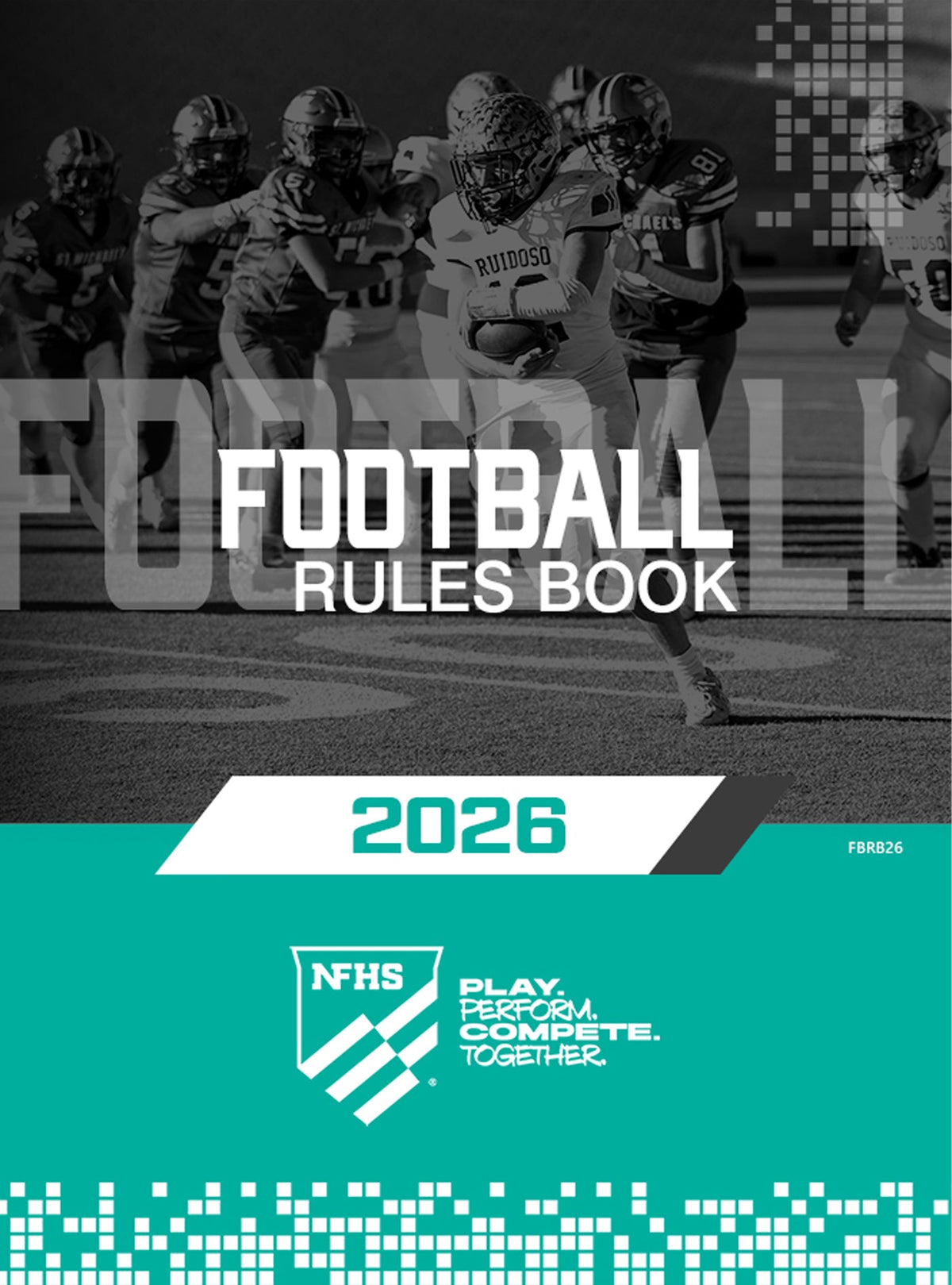 2026 Football Rules Book official NFHS cover