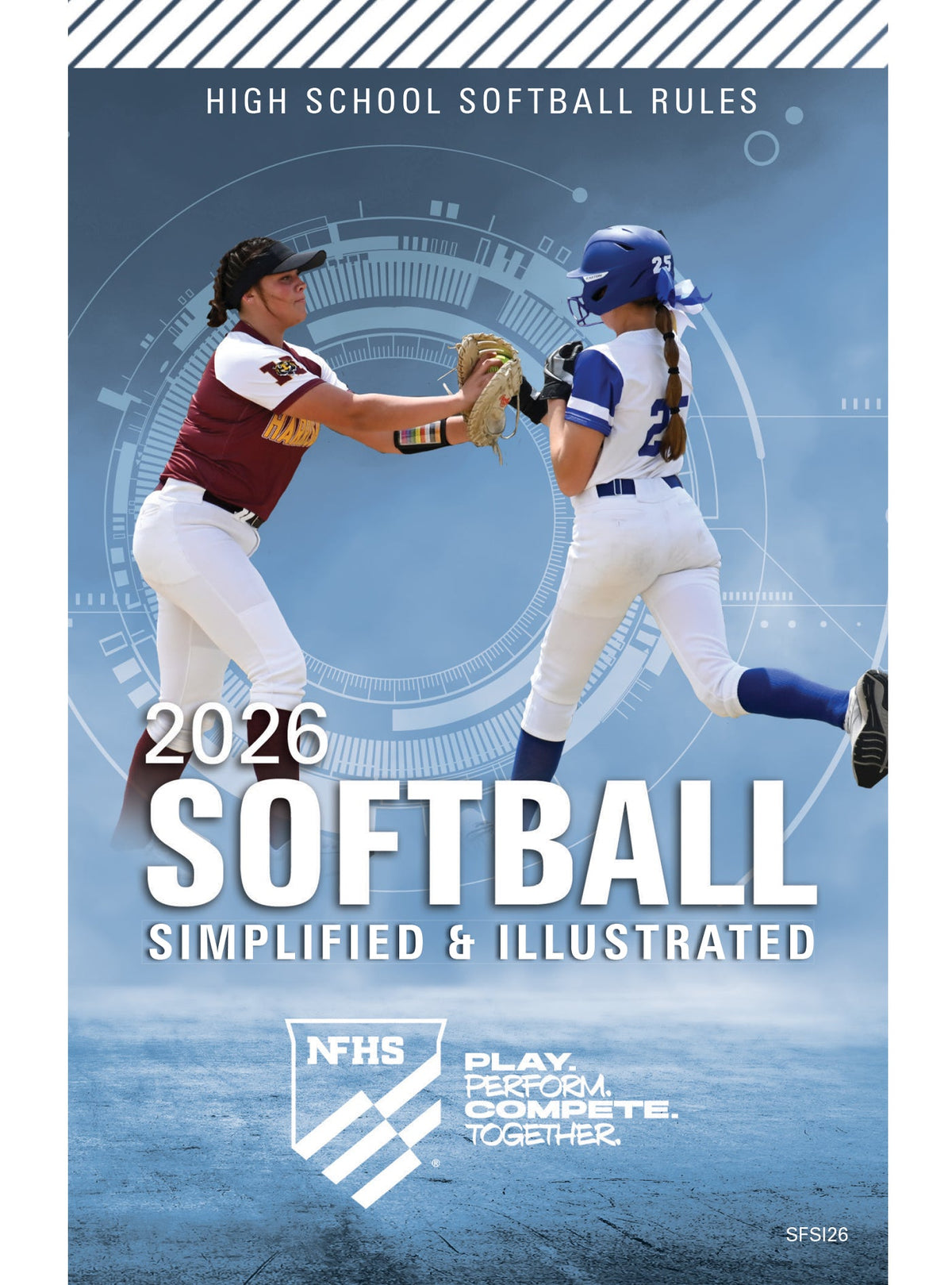 2026 Softball Simplified & Illustrated official NFHS cover
