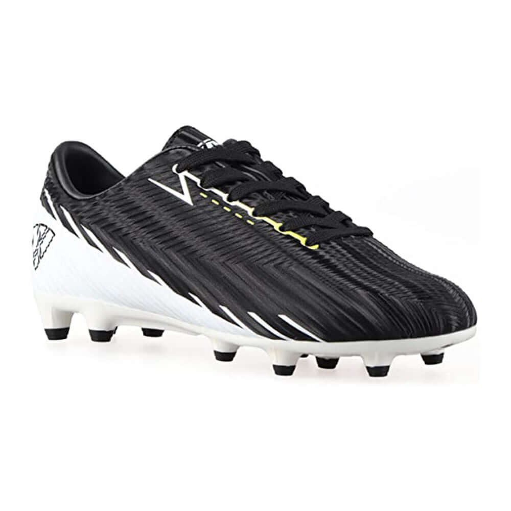 Vizari Tesoro Junior Firm Ground Soccer Cleats – Black/White