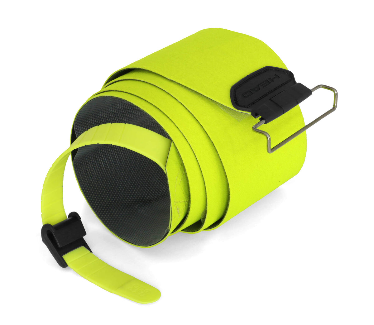 HEAD KORE Tour 99 Climbing Skins, Size M 163/170 cm in Yellow - rolled view