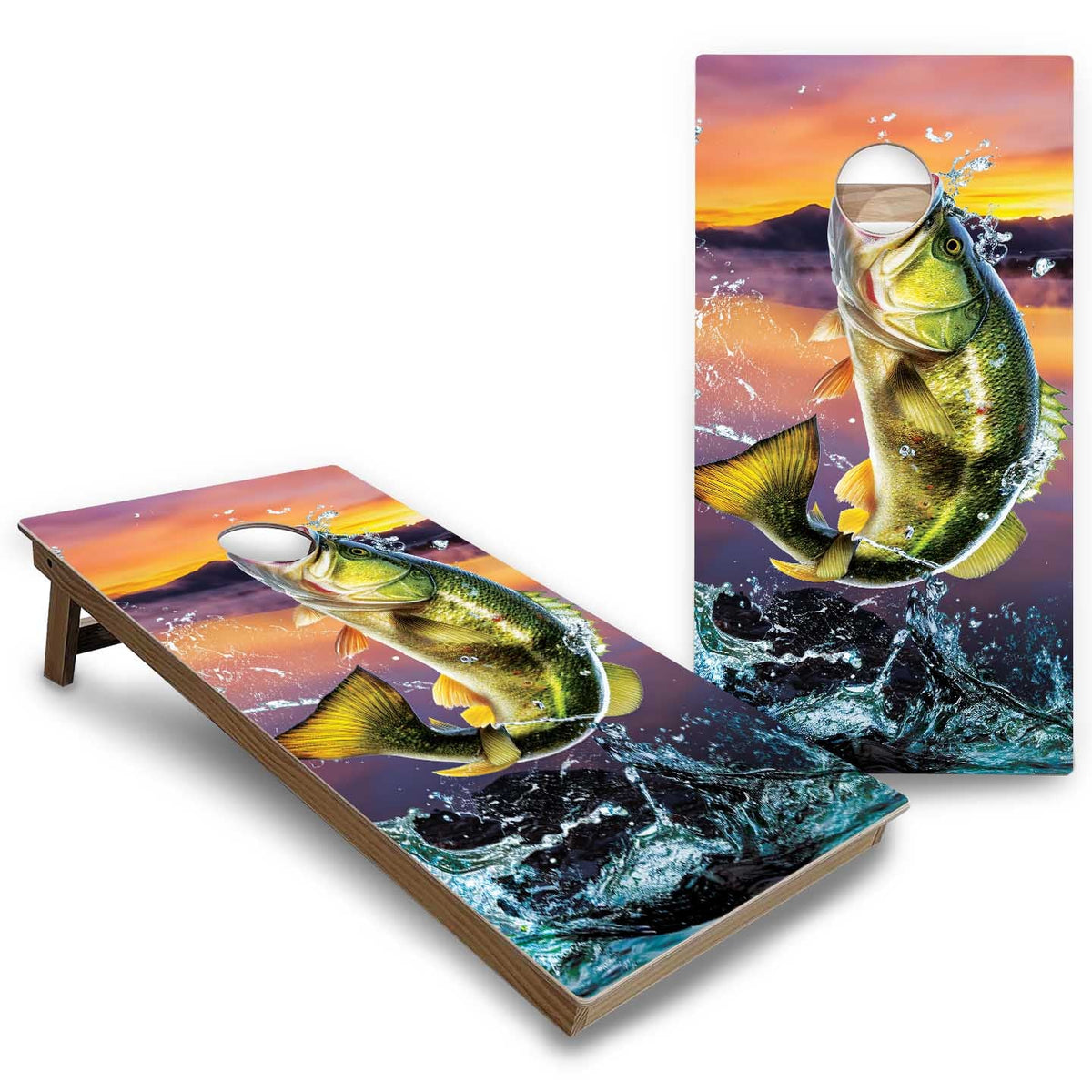 Hunting & Fishing Cornhole Boards - Backyard Series