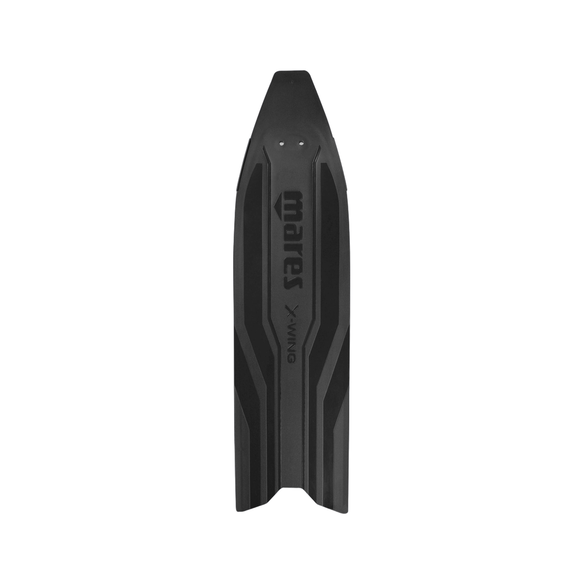 Mares Blade X-Wing Short Diving Fins in Black - front view