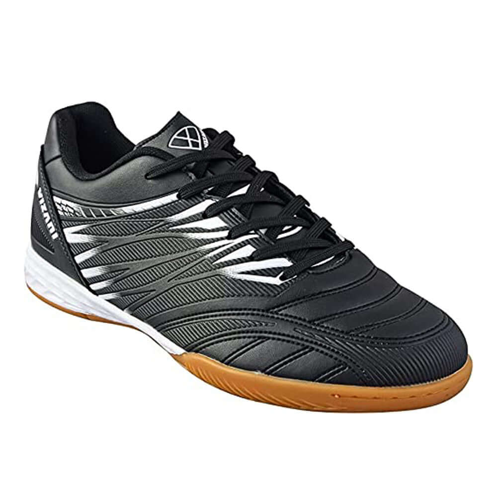 Vizari Valencia Indoor Soccer Shoes – Black/White