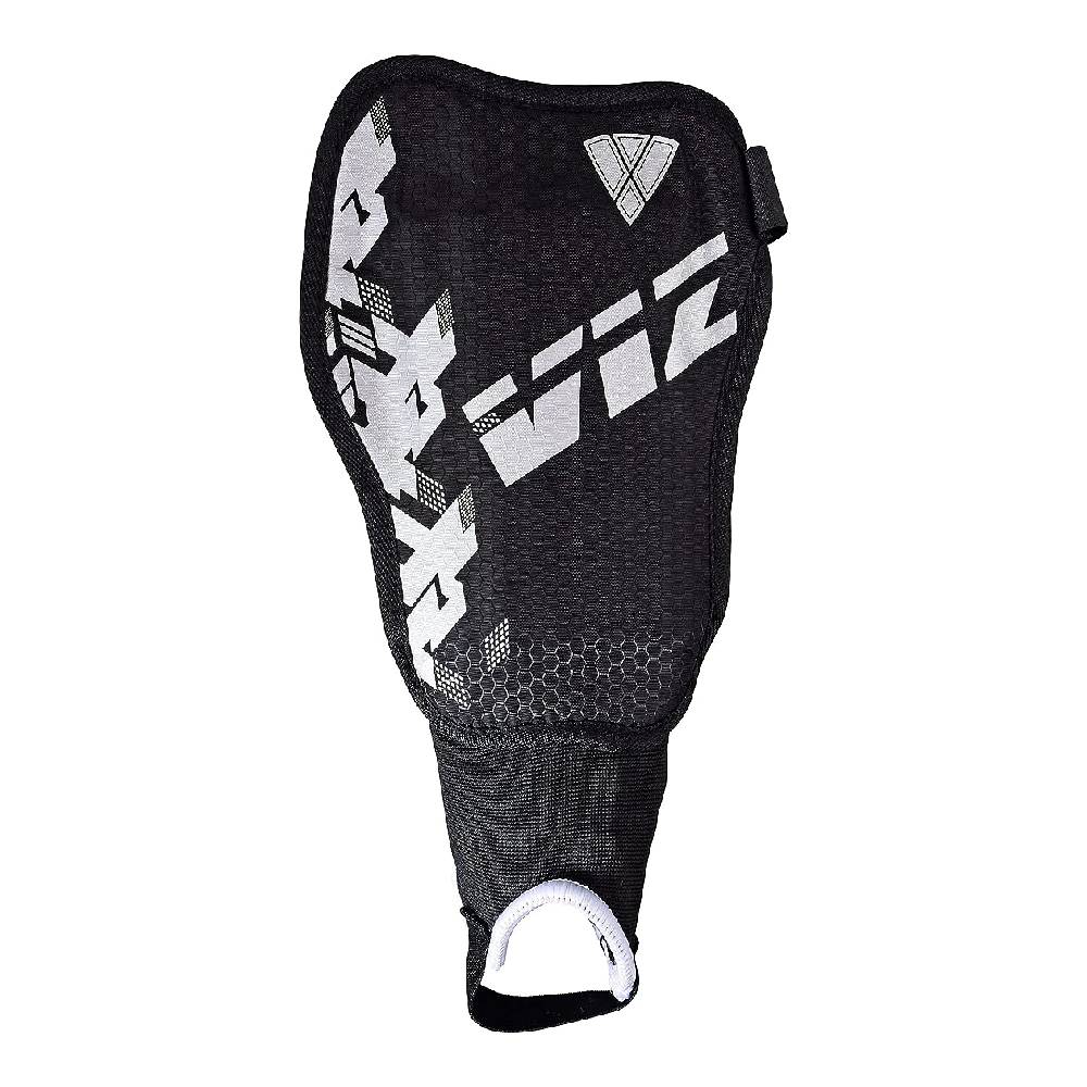 Vizari Napoli Soccer Shin Guards – Black/Silver