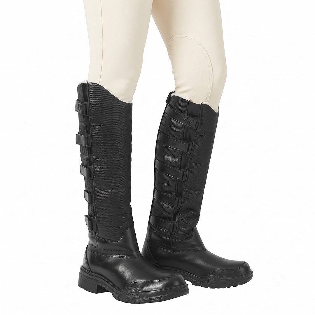 TuffRider Ladies Tempest Winter Tall Boot with Side Hook-and-Loop Closure