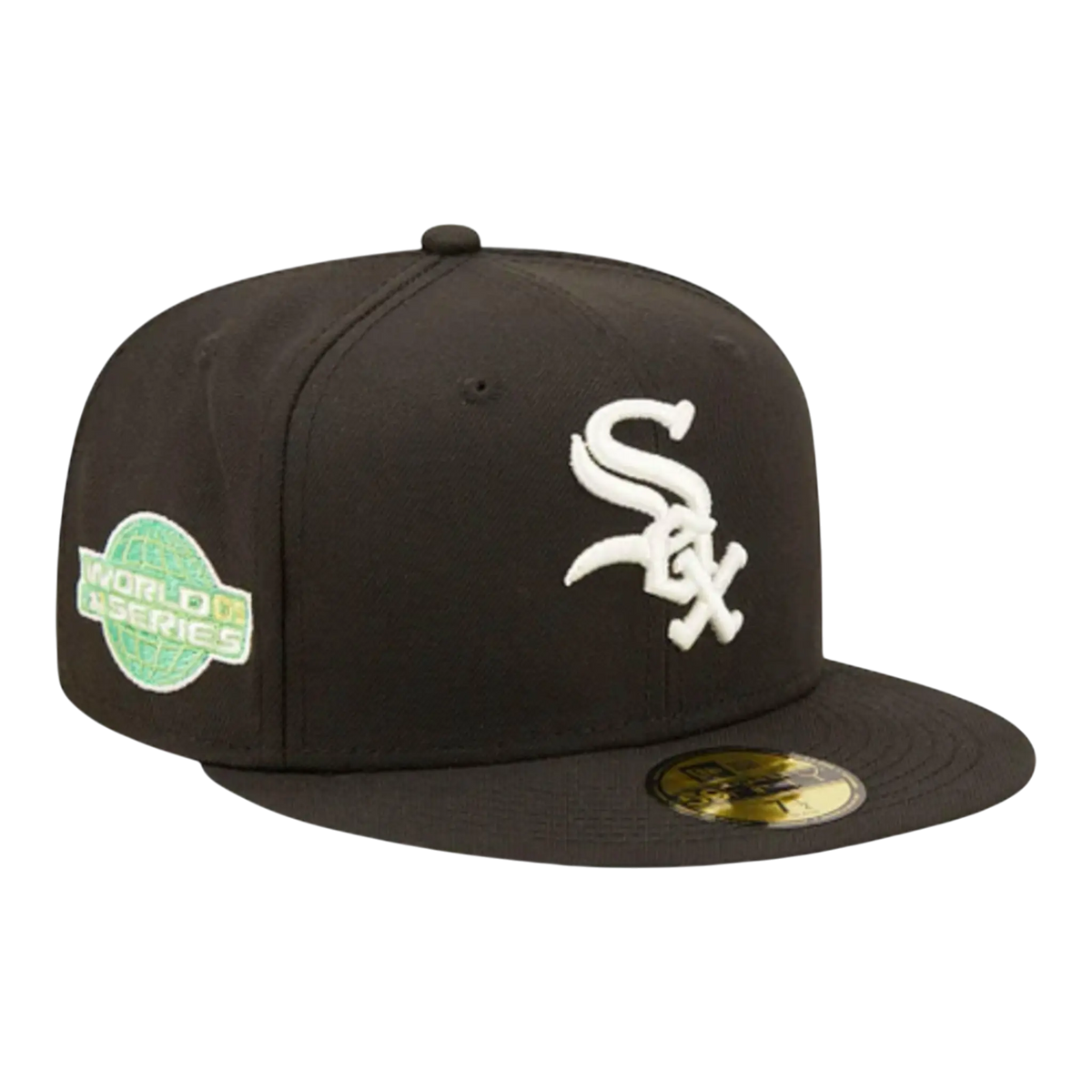 New Era 59FIFTY Chicago White Sox Citrus Pop Men's Fitted Hat — Black/Green
