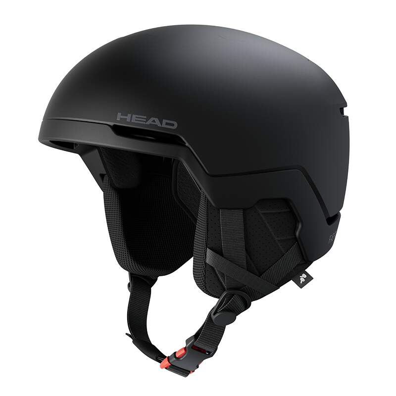 HEAD FAERO Ski Helmet, Black in Black - front view